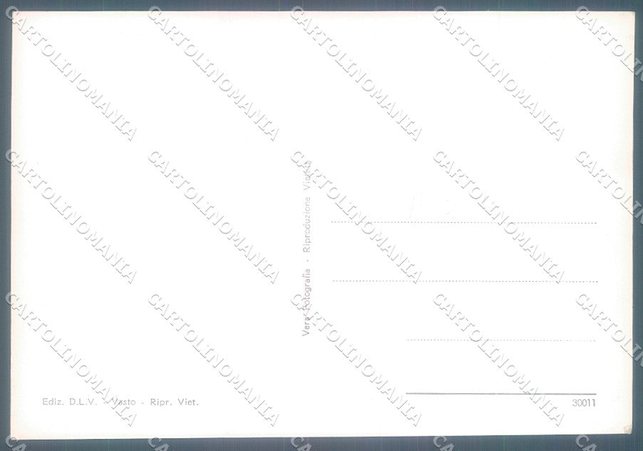 Chieti Vasto Castello Piazza Rossetti Foto FG cartolina JK1615 – retro
