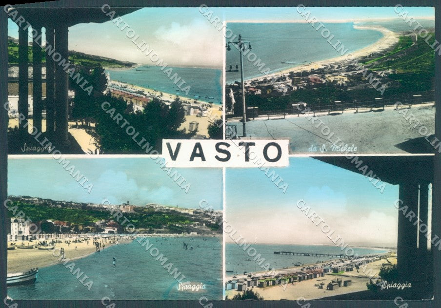 Chieti Vasto Spiaggia Foto FG cartolina JK1618 – fronte
