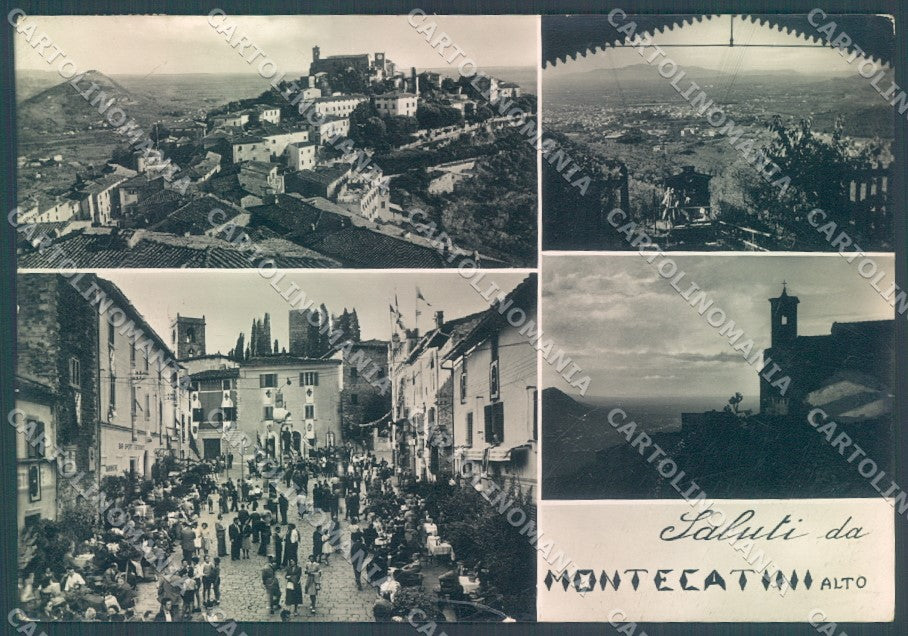 Pistoia Montecatini Terme saluti da Foto FG cartolina JK1643 – fronte