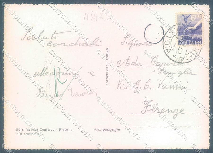 Pistoia Pracchia Foto FG cartolina JK1661 – retro
