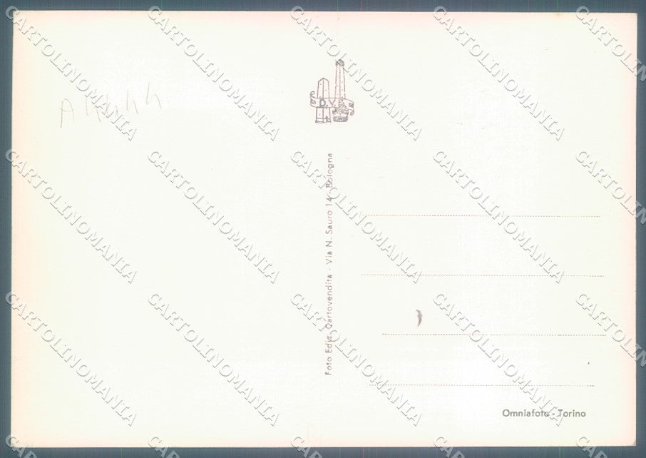 Bologna Carbona Interno Chiesa Foto FG cartolina JK1669 – retro