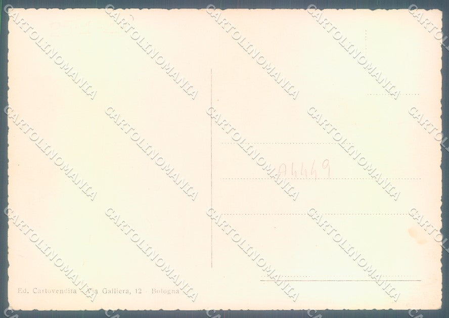 Bologna Città PIEGHE FG cartolina JK1673 – retro