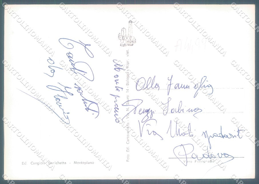 Prato Montepiano saluti da Foto FG cartolina JK1684 – retro