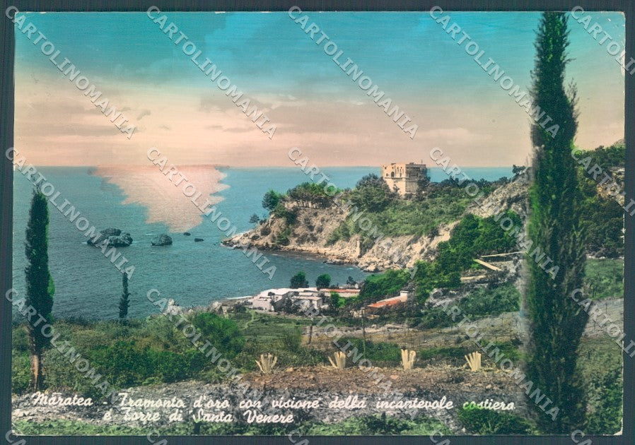 Potenza Maratea Tramonto Alterocca 16790 Foto FG cartolina JK1709 – fronte