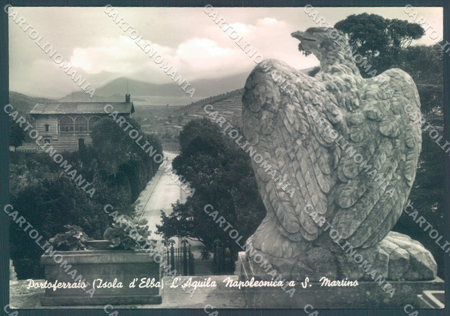Livorno Isola d'Elba Portoferraio Aquila Napoleonica Foto FG cartolina JK1737 – fronte