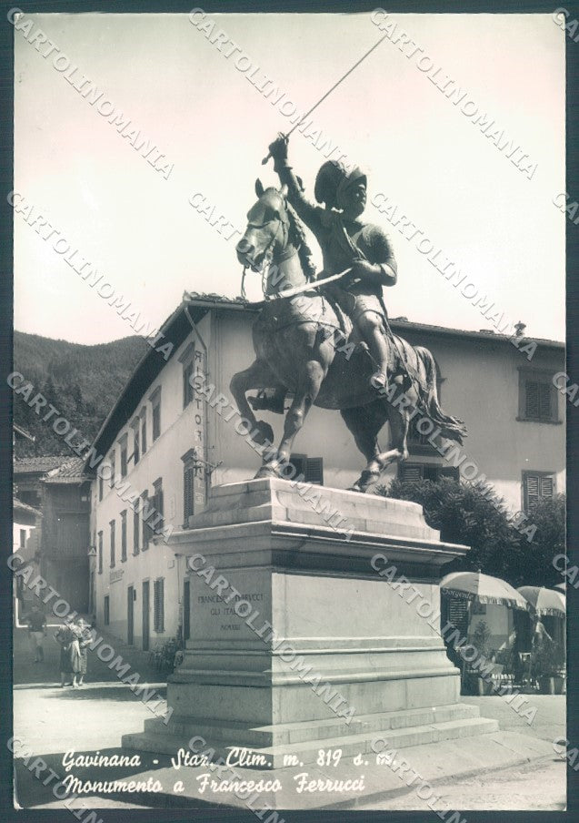 Pistoia San Marcello Pistoiese Gavinana Monumento Foto FG cartolina JK1753 – fronte