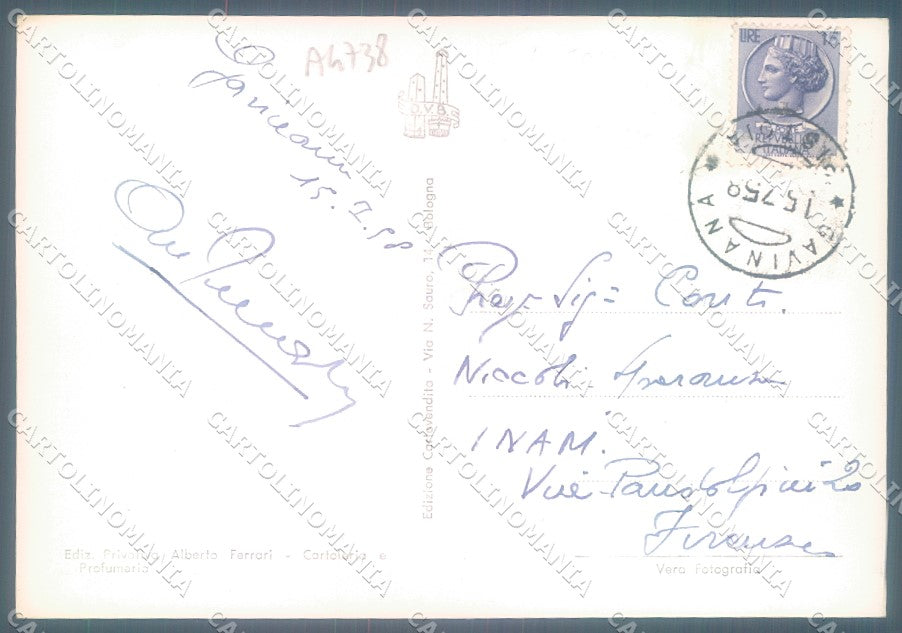Pistoia San Marcello Pistoiese Gavinana Foto FG cartolina JK1757 – retro