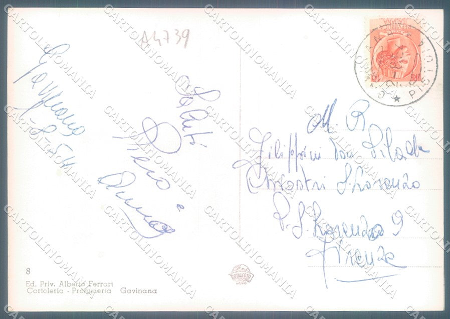 Pistoia San Marcello Pistoiese Gavinana Foto FG cartolina JK1758 – retro