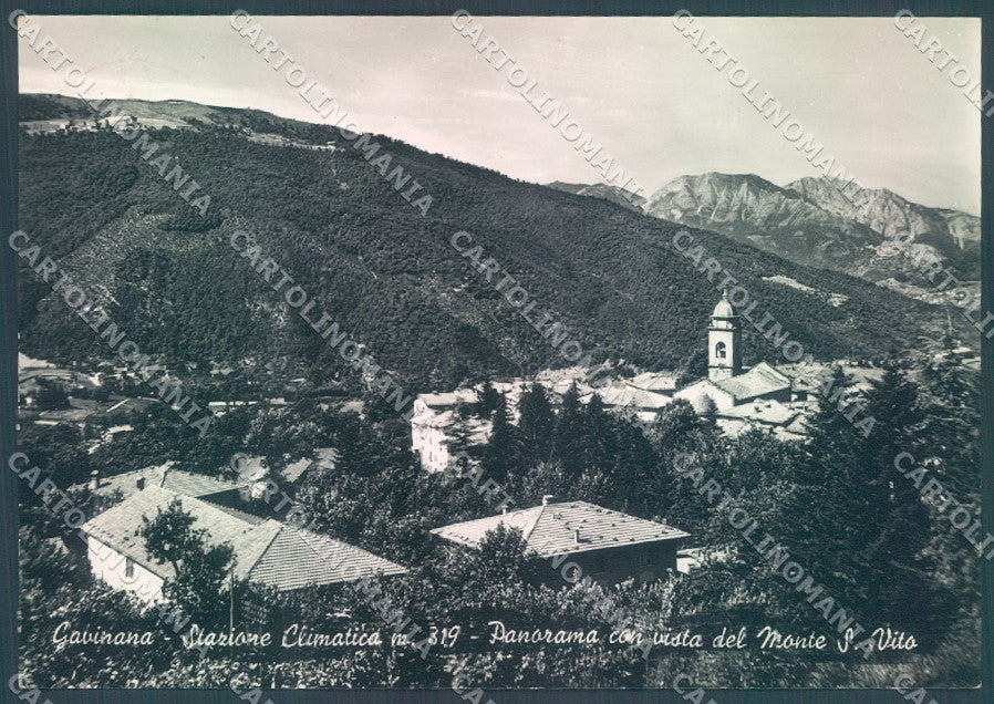 Pistoia San Marcello Pistoiese Gavinana Foto FG cartolina JK1761 – fronte