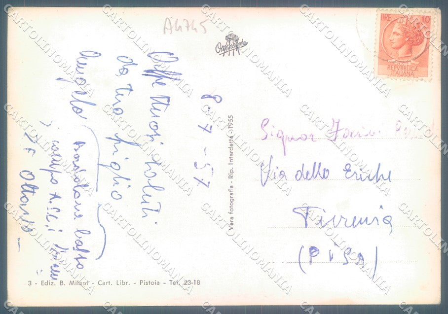 Pistoia San Marcello Pistoiese Bardalone Foto FG cartolina JK1763 – retro