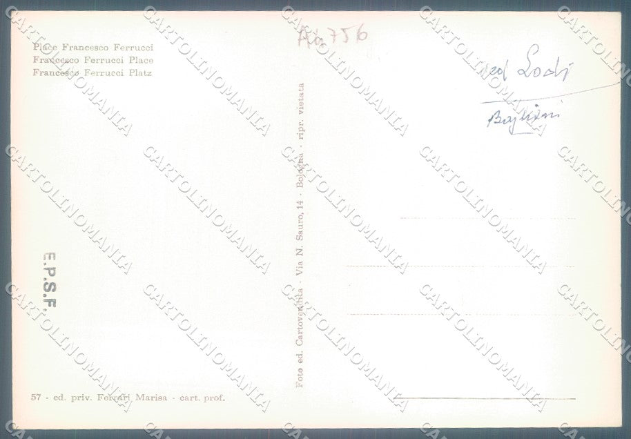 Pistoia San Marcello Pistoiese Gavinana Chiesa Foto FG cartolina JK1773 – retro