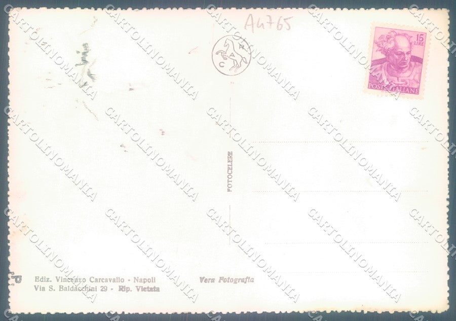 Benevento Foto FG cartolina JK1777 – retro
