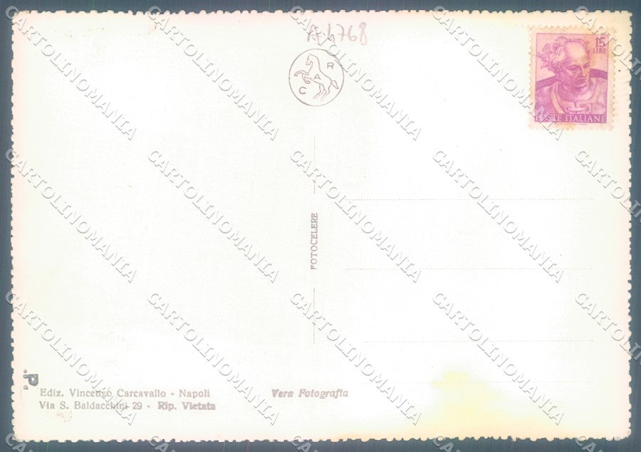 Benevento Foto FG cartolina JK1780 – retro