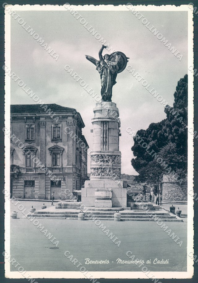 Benevento Monumento ai Caduti RETRO ABRASO Foto FG cartolina JK1781 – fronte