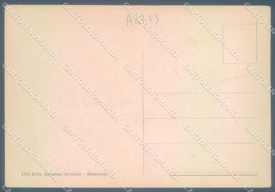 Benevento Cattedrale FG cartolina JK1784 – retro