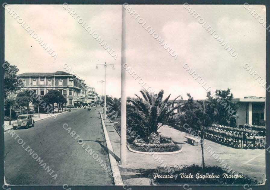 Pescara Città Viale Guglielmo Marconi Foto FG cartolina JK1788 – fronte