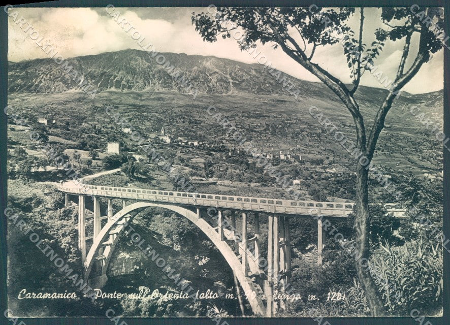 Pescara Caramanico Ponte sull'Orfenta Foto FG cartolina JK1792 – fronte