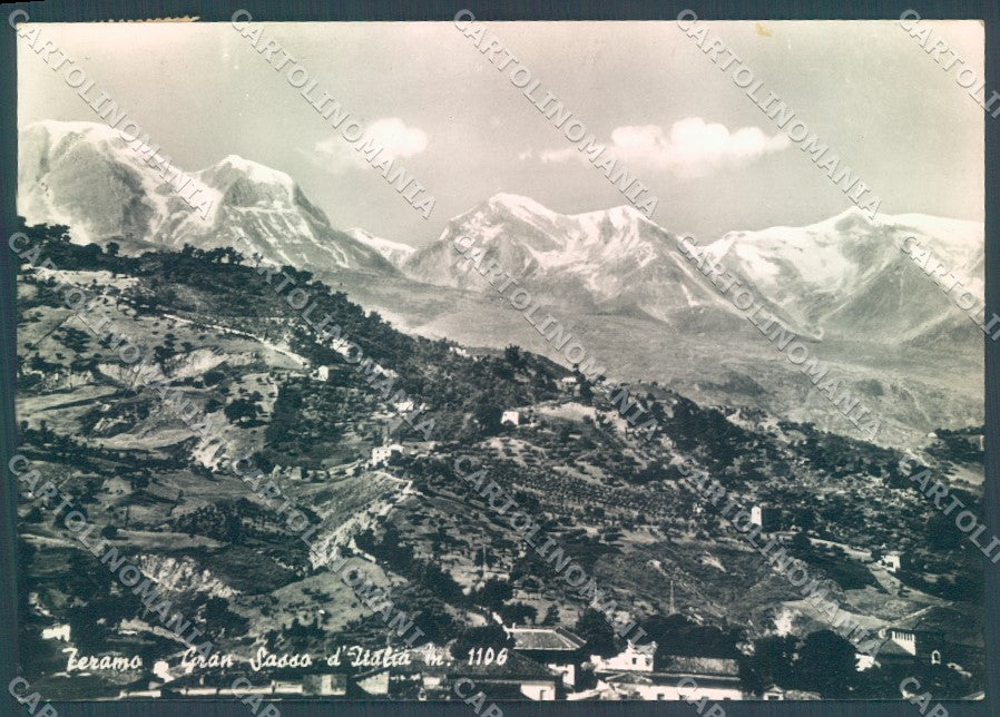 Teramo Città Gran Sasso Foto FG cartolina JK1811 – fronte
