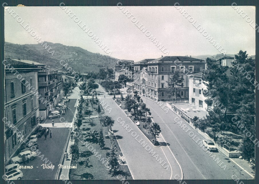 Teramo Città Viale Mazzini Foto FG cartolina JK1812 – fronte