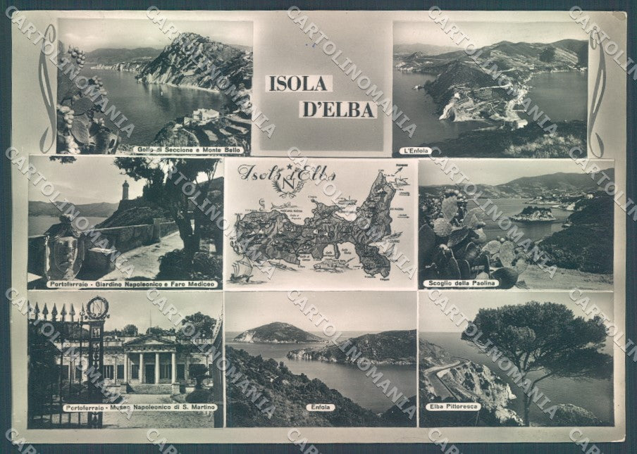 Livorno Isola d'Elba Foto FG cartolina JK1845 – fronte