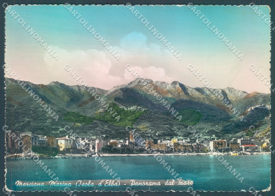 Livorno Elba Marciana Marina STRAPPINO Foto FG cartolina JK1858 – fronte