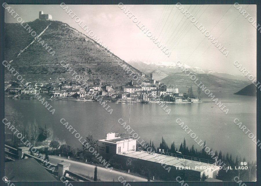 Terni Piediluco Lago Foto FG cartolina JK1873 – fronte