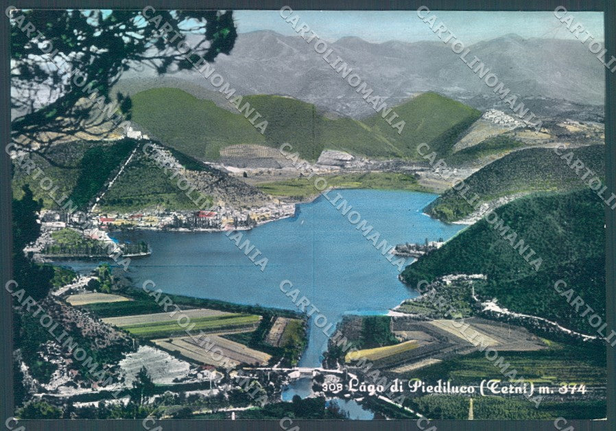 Terni Piediluco Lago Foto FG cartolina JK1881 – fronte
