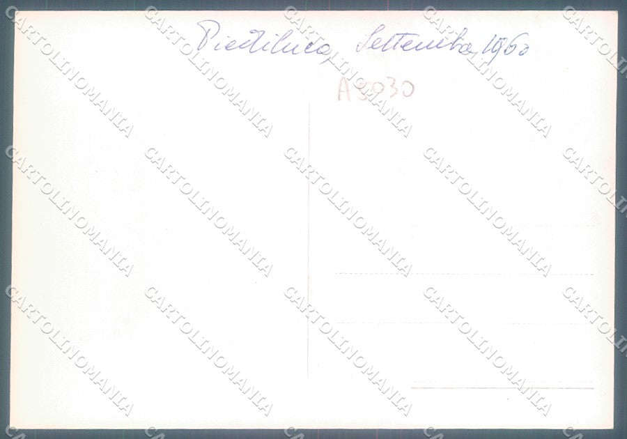 Terni Piediluco Lago Foto FG cartolina JK1881 – retro