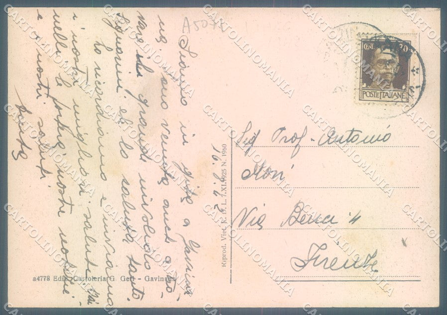 Pistoia San Marcello Pistoiese Gavinana FG cartolina JK1900 – retro