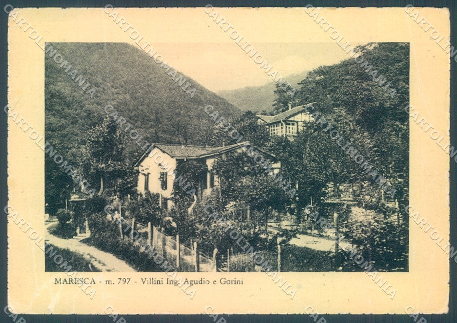 Pistoia San Marcello Pistoiese Maresca ABRASA FG cartolina JK1905 – fronte