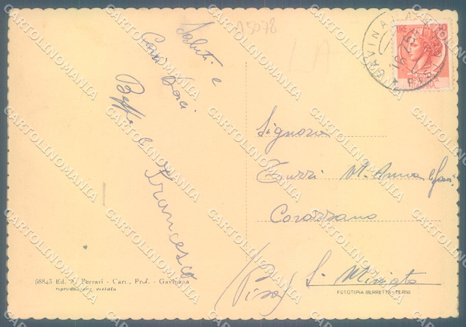 Pistoia San Marcello Pistoiese Gavinana FG cartolina JK1906 – retro