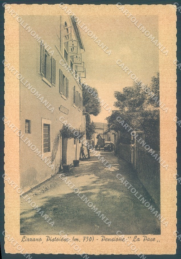 Pistoia Lizzano Pistoiese Pensione La Pace Alterocca 160991 FG cartolina JK1907 – fronte
