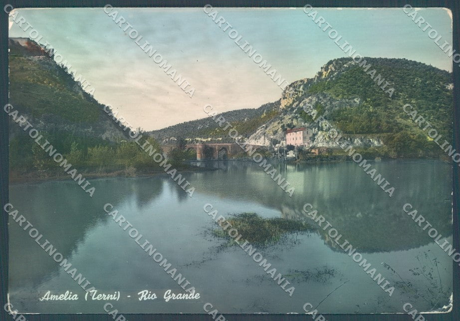 Terni Amelia Rio Grande Alterocca 30979 Foto FG cartolina JK1911 – fronte