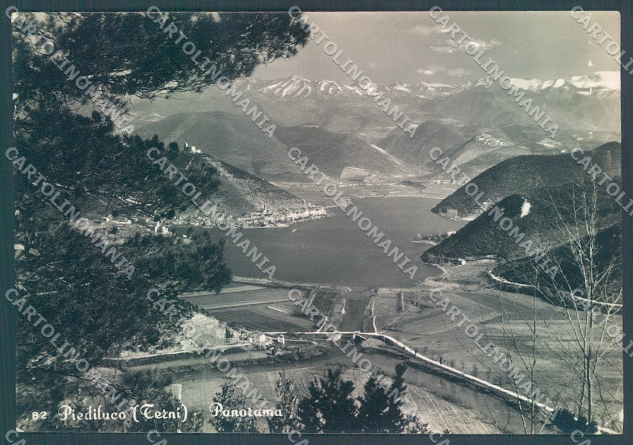 Terni Piediluco Lago Foto FG cartolina JK1915 – fronte