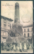 Pavia Città Monumento Famiglia Cairoli cartolina JK1917 – fronte