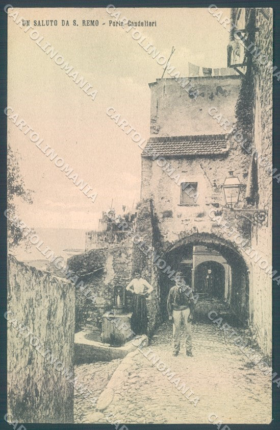 Imperia San Remo Porta Calendieri cartolina JK1918 – fronte