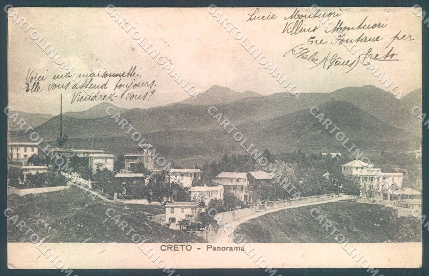Genova Creto cartolina JK1920 – fronte