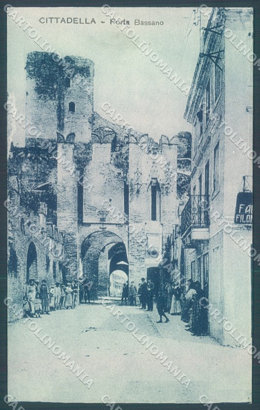 Padova Cittadella Porta Bassano cartolina JK1922 – fronte