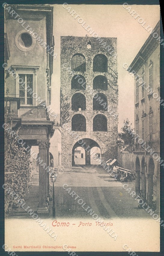 Como Città Porta Vittoria cartolina JK1937 – fronte
