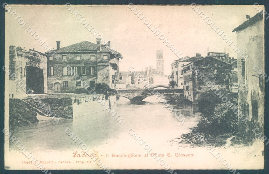 Padova Città Bacchiglione Ponte San Giovanni cartolina JK1939 – fronte