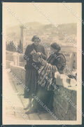 Firenze Fiesole Lavoranti in Paglia Foto cartolina JK1944 – fronte