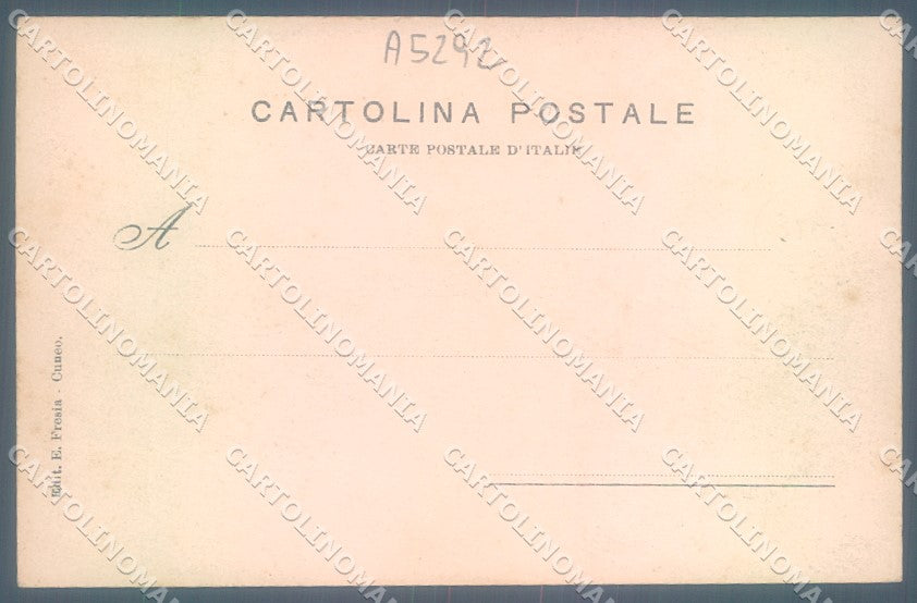 Cuneo Chiusa di Pesio cartolina JK1945 – retro