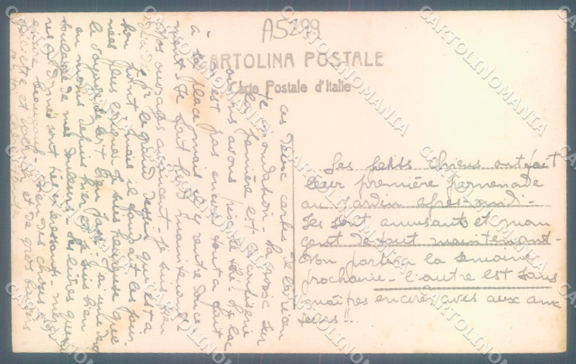 Como Città Inondazione Foto cartolina JK1947 – retro