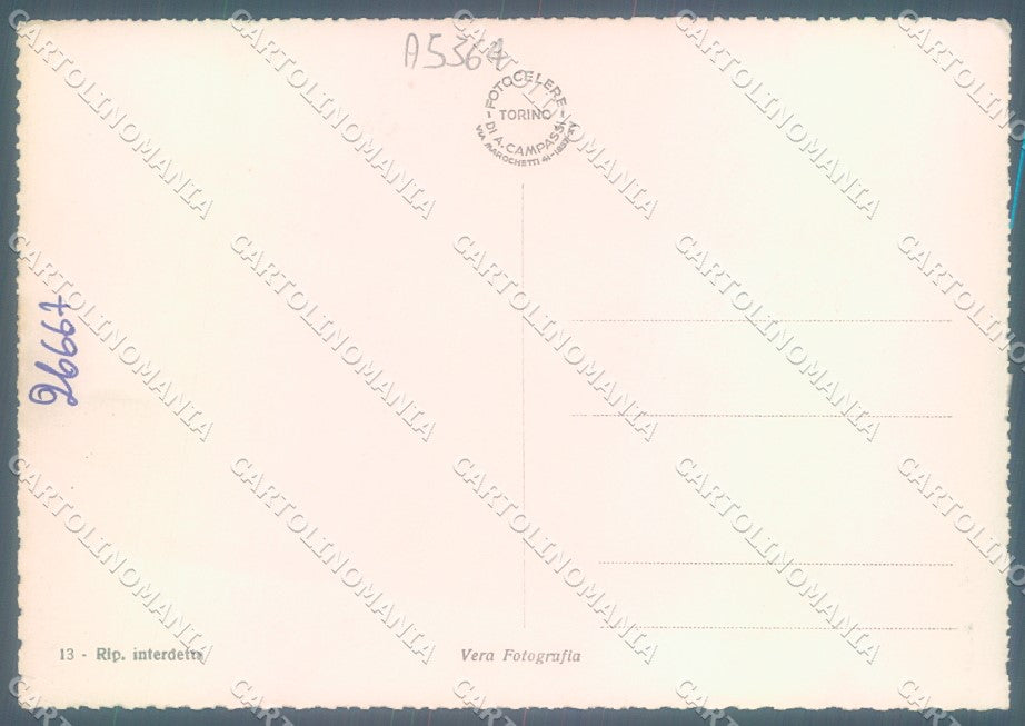 Treviso Città Auto Piazza Esperia Foto FG cartolina JK1958 – retro