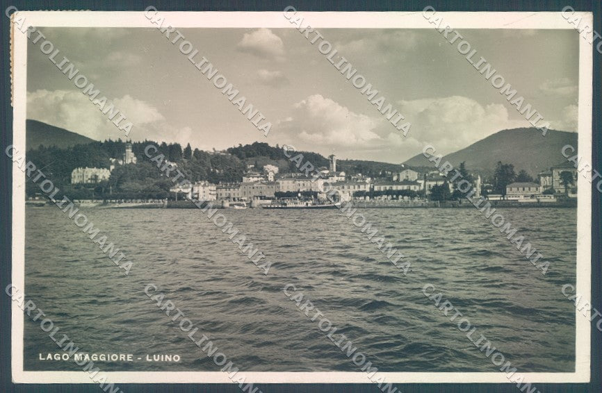 Varese Lago Maggiore Luino Foto cartolina JK1965 – fronte