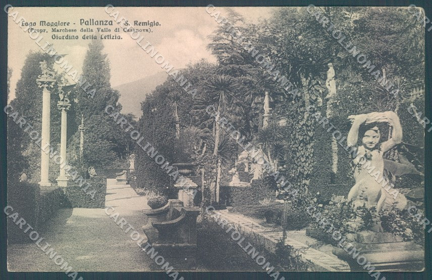 Verbania lago Maggiore Pallanza San Remigio Brunner 69 cartolina JK1967 – fronte