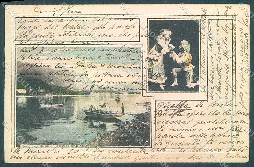 Verbania Lago Maggiore Baveno SCOLLATA cartolina JK1975 – fronte