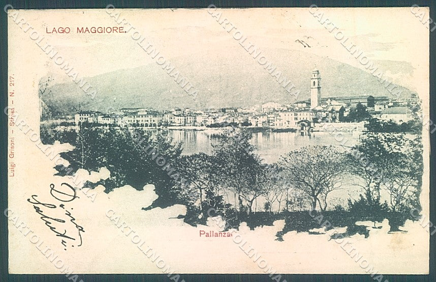 Verbania Lago Maggiore Pallanza cartolina JK1977 – fronte