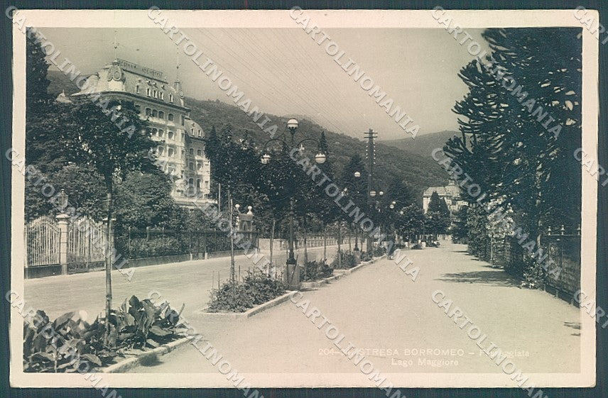 Verbania Lago Maggiore Stresa Borromeo Regina Palace Hotel Foto cartolina JK1988 – fronte