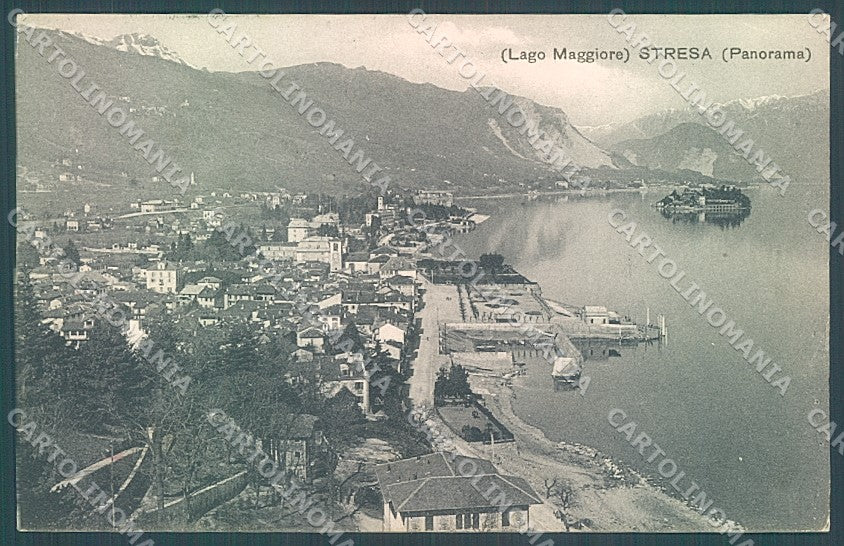 Verbania Lago Maggiore Stresa cartolina JK1993 – fronte
